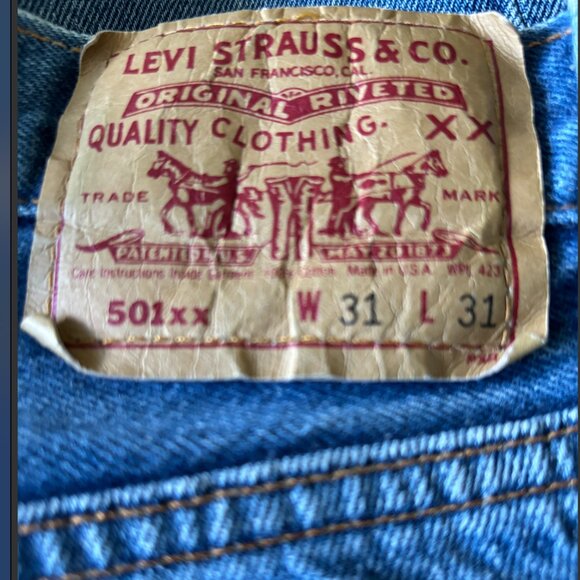 Vintage USA Levis 501 🔥 30/28 - Picture 14 of 16